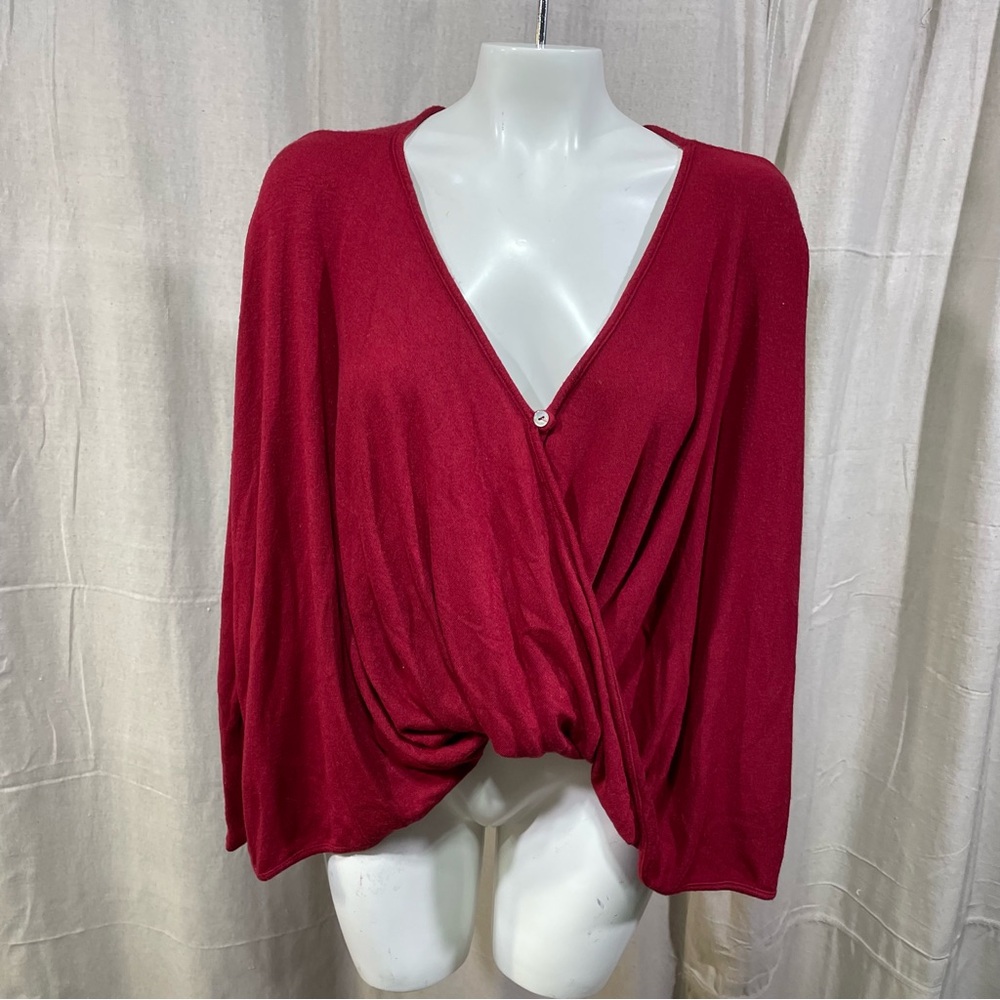 (NWT!) Self-Contrast by Anthropologie Wrap Top